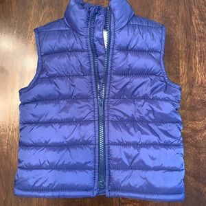 Old Navy 12 to 18 month navy puffer vest